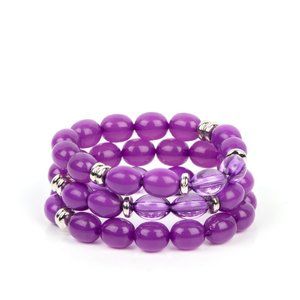 Coastal Coastin' - Purple Bracelet